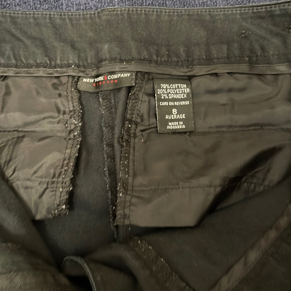 Black trousers